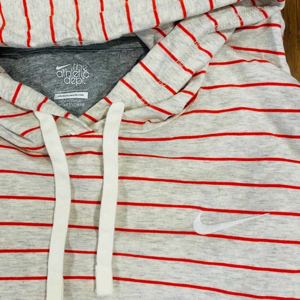 NIKE ATHLETIC DEPT STRIPED HOODIE
